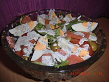 Fot. Beataria, Sałatka z łososiem