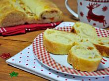 Fot. MIENTA, Drożdżówki z marcepanem i bakaliami