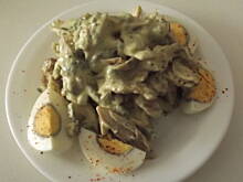 Fot. Aishka, Mięso z kurczaka w sosie musztardowym