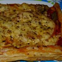 Pizza na cieście francuskim