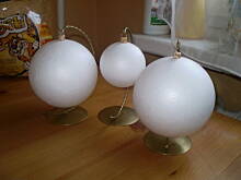 Fot. Wróbelek, Bożonarodzeniowe bombki decoupage