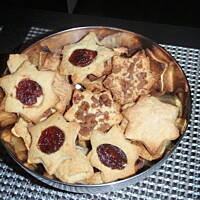 Ciastka kruche z marmoladą