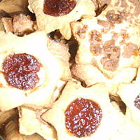 Ciastka kruche z marmoladą