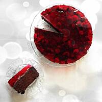 Ciasto czekoladowo-wiśniowe (Chocolate-cherry pie)