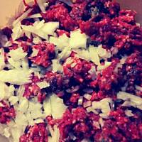 Frykadelki w sosie pomidorowym + kalafior z cytrynowym dressingiem