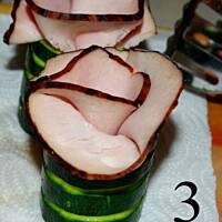 Przystawki a'la różyczki