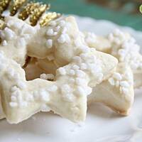 Kruche gwiazdki śmietankowe