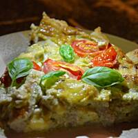 Tarta serowa na cieście francuskim