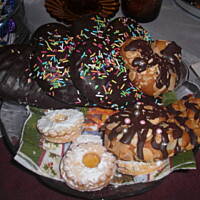 Rogaliki marcepanowe