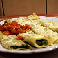 Cannelloni ze szpinakiem