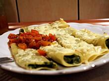 Fot. kasiagie, Cannelloni ze szpinakiem
