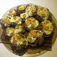 Pieczarki nadziewane