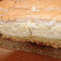 Asamitny sernik z pianką kokosową