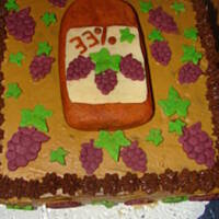 Tort Karmelowo - nutelowy