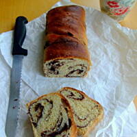 Drożdżówka z kakao