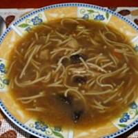 Zupa grzybowa z makaronem