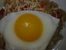 Fot. sobierajka0989, Ryż z papryką i jajkiem sadzonym