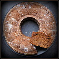 Wegańska bananowa baba bez cukru