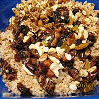 Kutia na miodzie gryczanym i mleku kokosowym