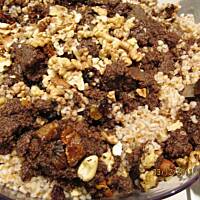 Kutia na miodzie gryczanym i mleku kokosowym