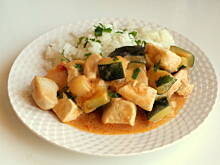 Fot. Barb82, Kurczak z masłem orzechowym