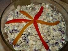 Fot. Anna Z, Sałatka z kurczakiem i czerwoną fasolą