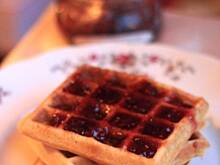 Fot. EmciaPichci, Gofry z dżemem