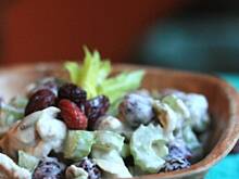 Fot. EmciaPichci, Sałatka z kurczakiem i żurawiną