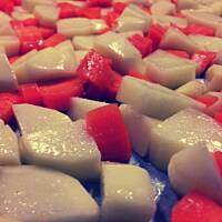 Kurczak pieczony z sosem pieczarkowym