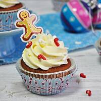 Orzechowo-pomarańczowe cupcakes