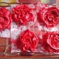 Ozdoby z masy maślanej  {moje pierwsze }