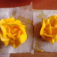 Ozdoby z masy maślanej  {moje pierwsze }