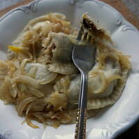 Pierogi z kapustą i grzybami