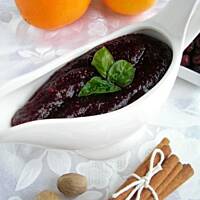 Domowa żurawina do mięs, wędlin i serów