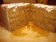 Fot. baryz1, Piernik z dżemem brzoskwiniowym