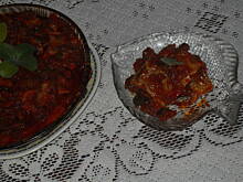 Fot. Teresa.Marcjan, śledzie z pieczarkami, papryką i korniszonami