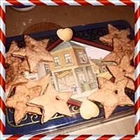 Ciasteczka cynamonowe gwiazdki z grzanym winem