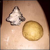 Ciasteczka zielone choinki