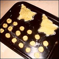 Ciasteczka zielone choinki