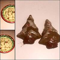 Ciasteczka zielone choinki