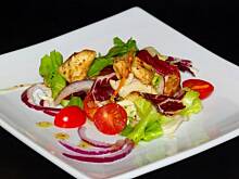 Fot. evita0007, Sałatka z kurczakiem,miodem i musztardą