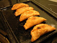 Fot. Gintruś, calzone z kapustką i grzybami