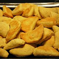 ciasteczka  waniliowe z makiem i migdałami