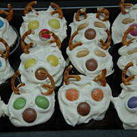 piernikowe muffinki renifery