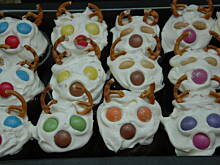 Fot. Gintruś, piernikowe muffinki renifery