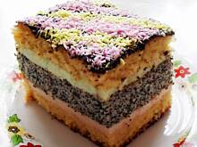 Fot. kasia.m, Tort makowo-śmietankowo-galaretkowy