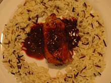 Fot. Gintruś, Świąteczne polędwiczki z sosem z suszonych owoców