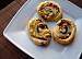 By gosia s, Ślimaczki z ciasta francuskiego z pieczarkami i serem