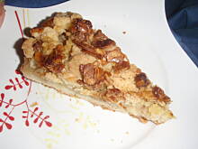 Fot. anekbu, Jabłecznik z karmelizowanymi migdałami i kruszonką