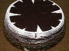 Fot. Dorota0, Piaskowy tort kakaowy